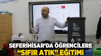 Seferihisar’da öğrencilere “Sıfır Atık” eğitimi