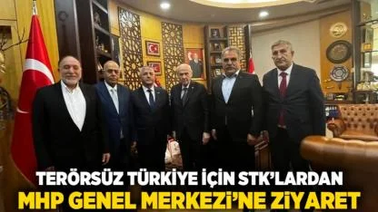 Terörsüz Türkiye İçin STK’lardan MHP Genel Merkezi’ne Ziyaret