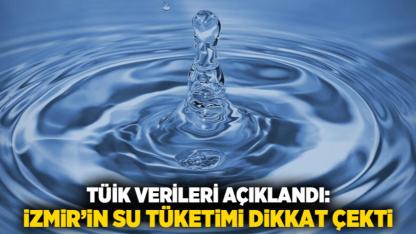 TÜİK verileri açıklandı: İzmir’in su tüketimi dikkat çekti