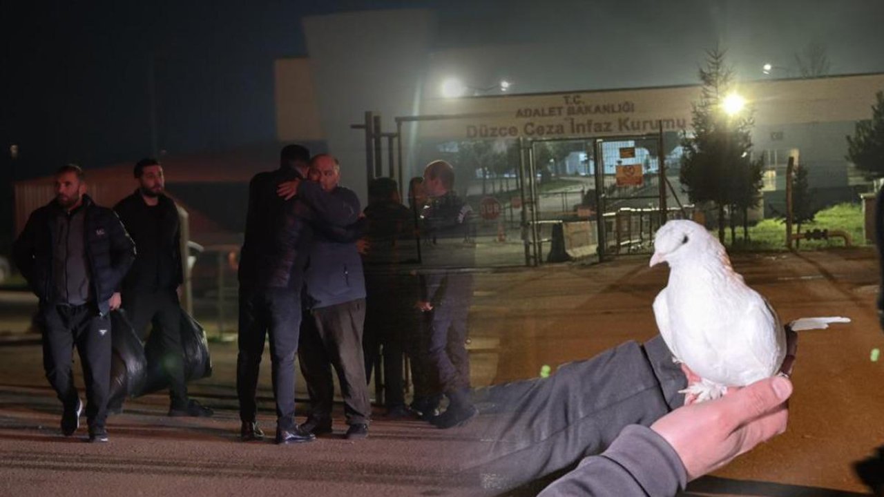 Yargı paketi resmileşti, cezaevlerinden tahliyeler başladı! Beyaz güvercin uçurdular