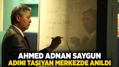 Ahmed Adnan Saygun, adını taşıyan merkezde anıldı