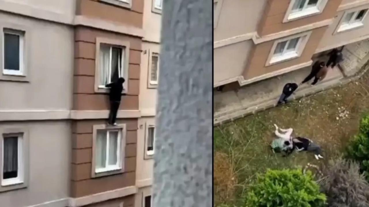 Aileleri evde basınca 4. kattan atlayan gençlerden haber var