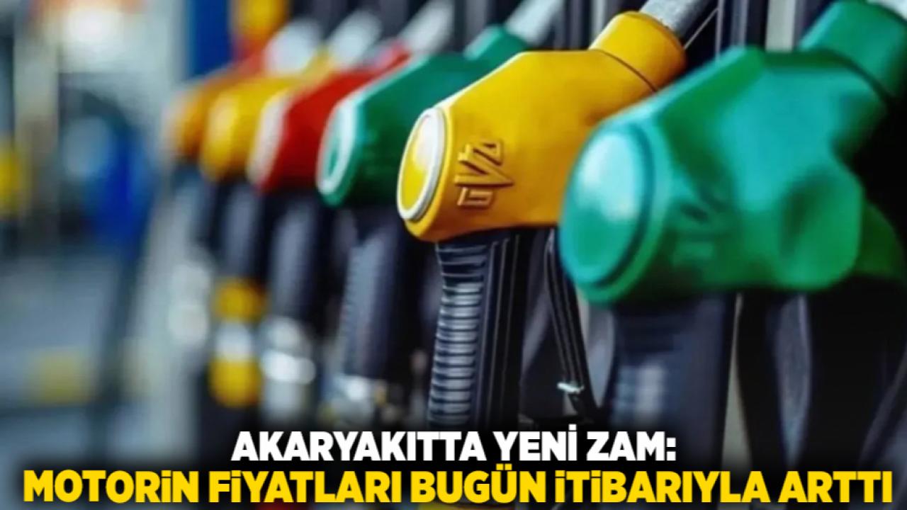 Akaryakıtta Yeni Zam: Motorin Fiyatları Bugün İtibarıyla Arttı