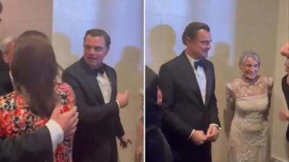 Altın Küre'de ilginç anlar! DiCaprio'nun annesini tanıştırma girişimi boşa düştü