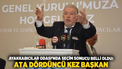 Ayakkabıcılar Odası’nda Seçim Sonucu Belli Oldu: Ata Dördüncü Kez Başkan