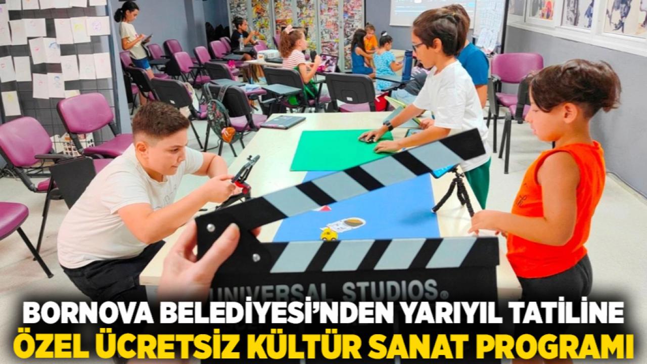 Bornova Belediyesi’nden Yarıyıl Tatiline Özel Ücretsiz Kültür Sanat Programı