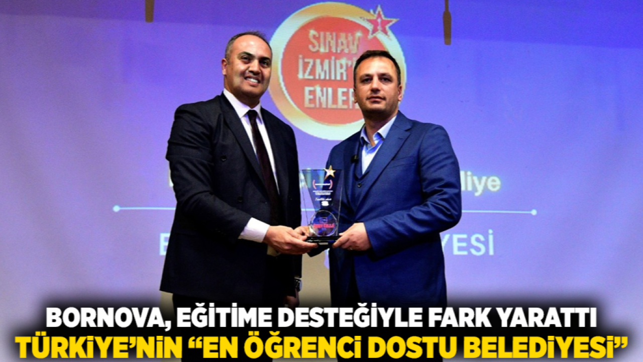 Bornova, eğitime desteğiyle fark yarattı; Türkiye’nin “En Öğrenci Dostu Belediyesi”