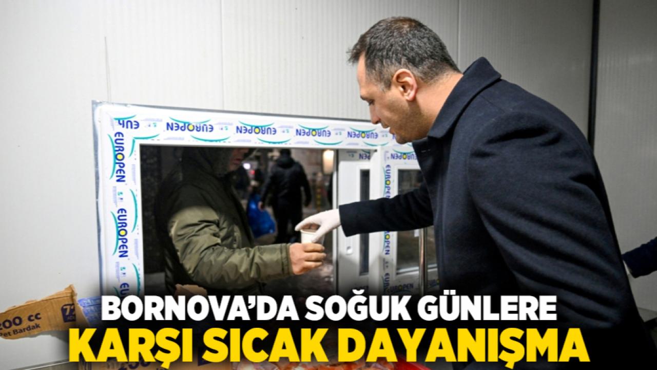 Bornova’da soğuk günlere karşı sıcak dayanışma