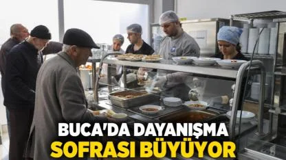 Buca’da dayanışma sofrası büyüyor
