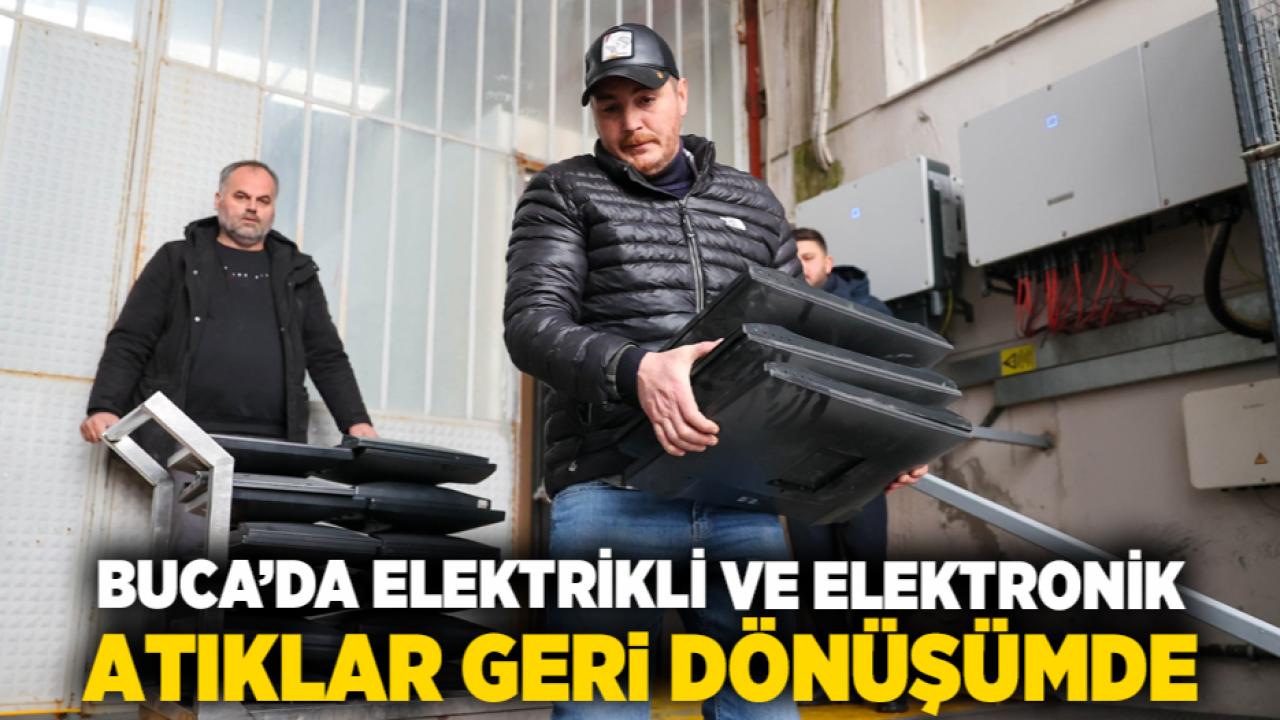 Buca’da Elektrikli Ve Elektronik Atıklar Geri Dönüşümde