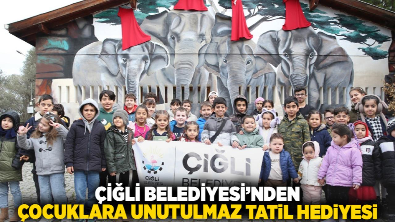 Çiğli Belediyesi’nden Çocuklara Unutulmaz Tatil Hediyesi