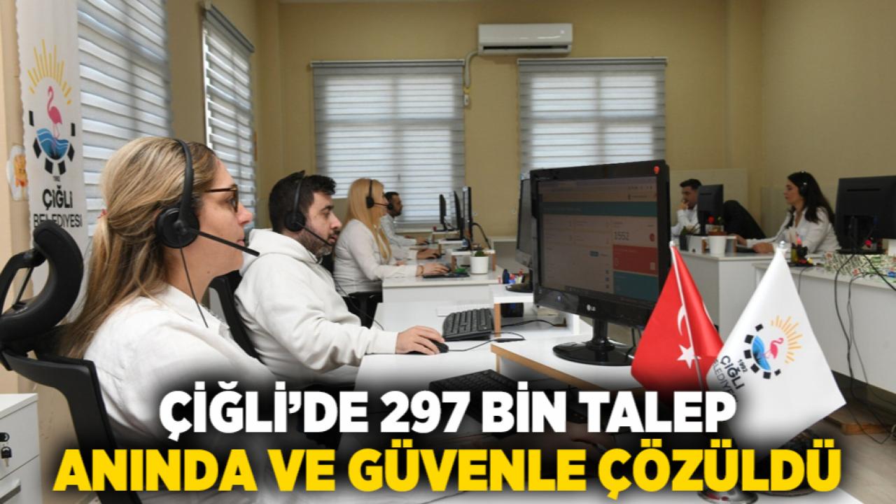Çiğli’de 297 Bin Talep, Anında ve Güvenle Çözüldü