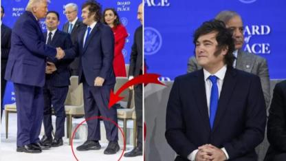 Davos Zirvesi'ne devlet başkanının giydiği ayakkabı damga vurdu