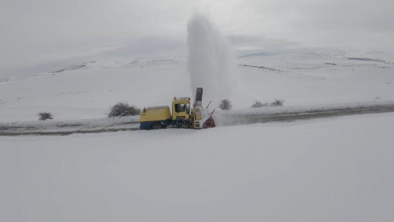 Erzincan’da 51 köy yolu ulaşıma kapandı