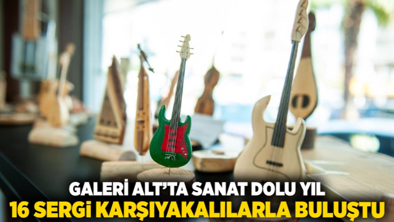 Galeri Alt’ta sanat dolu yıl: 16 sergi Karşıyakalılarla buluştu
