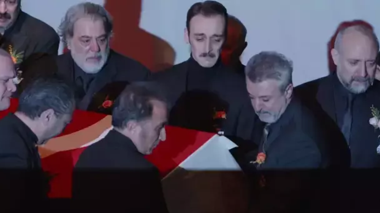 Haldun Dormen'e veda eden Halit Ergenç gözyaşlarına boğuldu