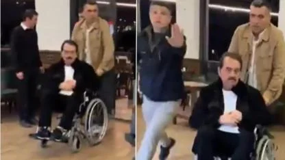 İbrahim Tatlıses'in korumasından sert müdahale: O görüntüyü sil!