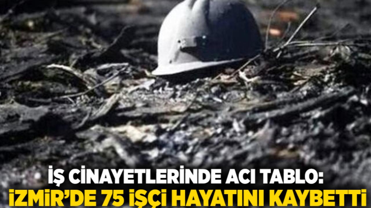 İş Cinayetlerinde Acı Tablo: İzmir’de 75 İşçi Hayatını Kaybetti