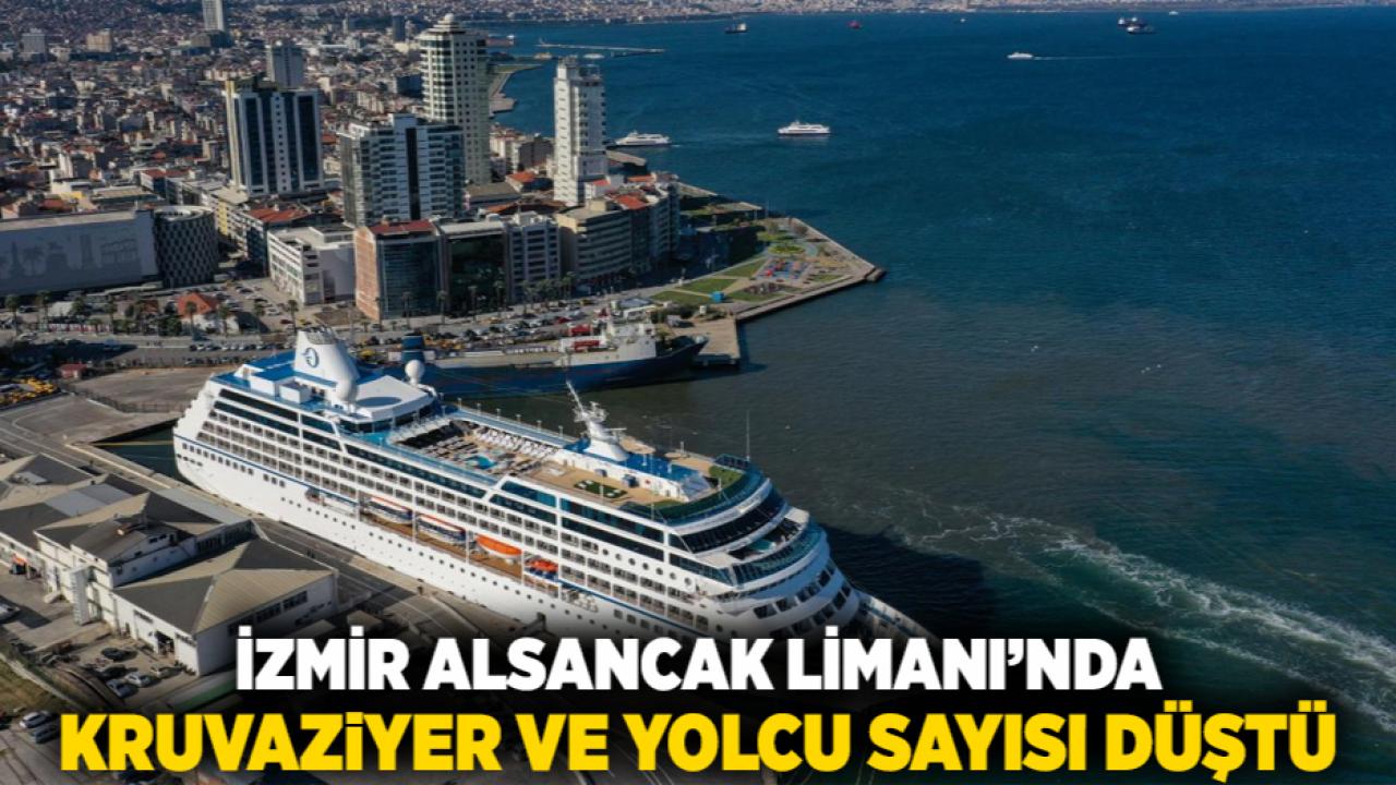 İzmir Alsancak Limanı’nda Kruvaziyer ve Yolcu Sayısı Düştü