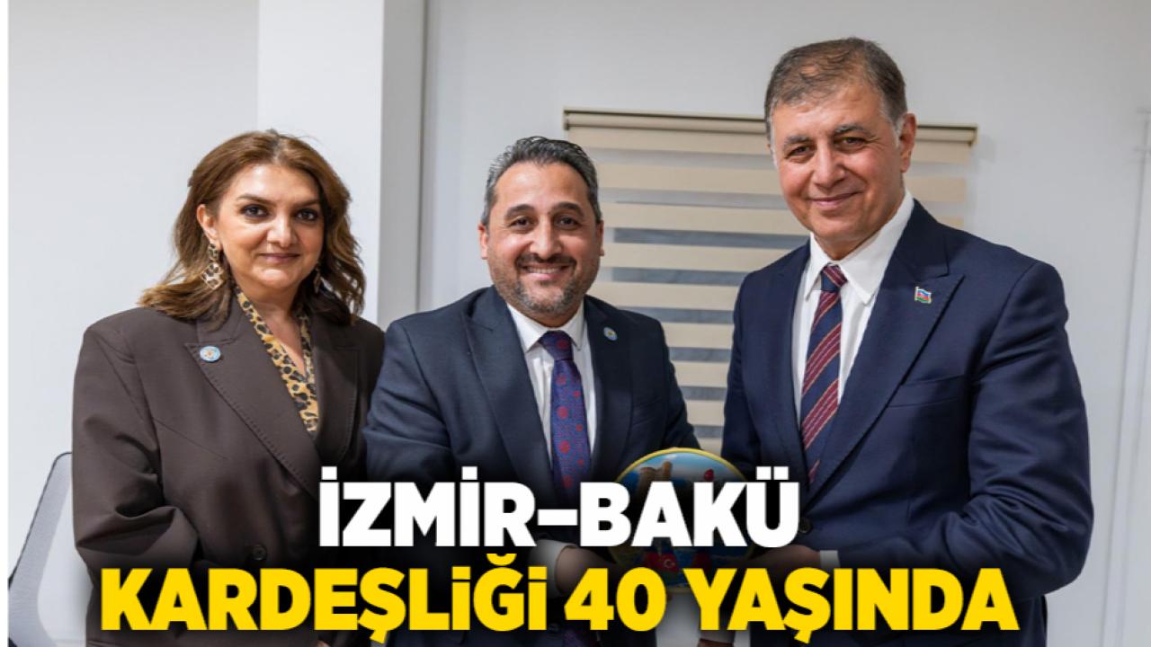 İzmir–Bakü kardeşliği 40 yaşında