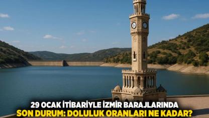 29 Ocak İtibariyle İzmir Barajlarında Son Durum: Doluluk Oranları Ne Kadar?