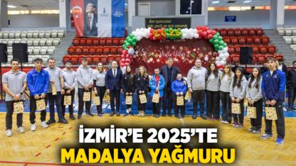 İzmir’e 2025’te madalya yağmuru