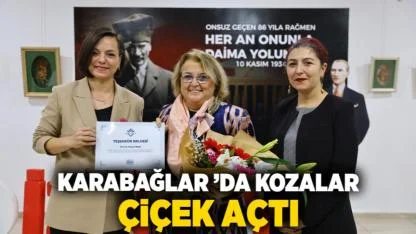 Karabağlar ’da Kozalar Çiçek Açtı