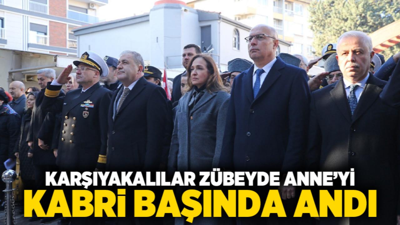 Karşıyakalılar Zübeyde Anne’yi kabri başında andı