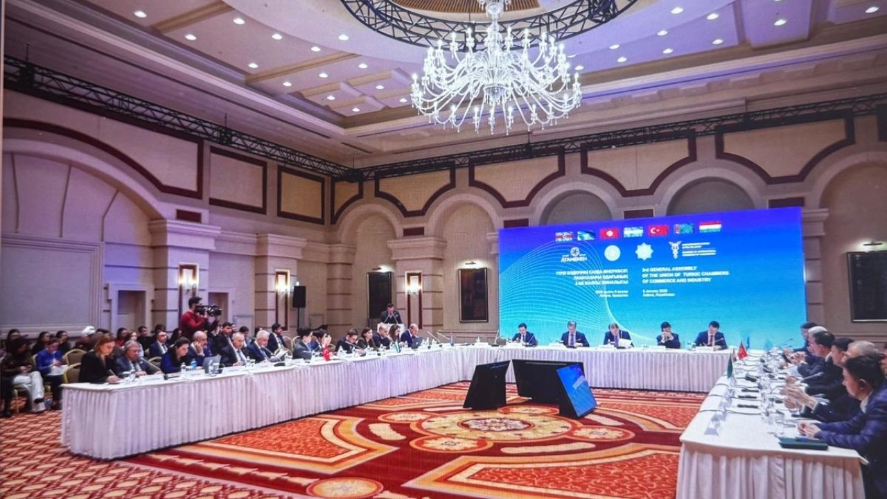 Kazakistan, 2026'da Türk Ticaret ve Sanayi Odası Birliğine başkanlık edecek