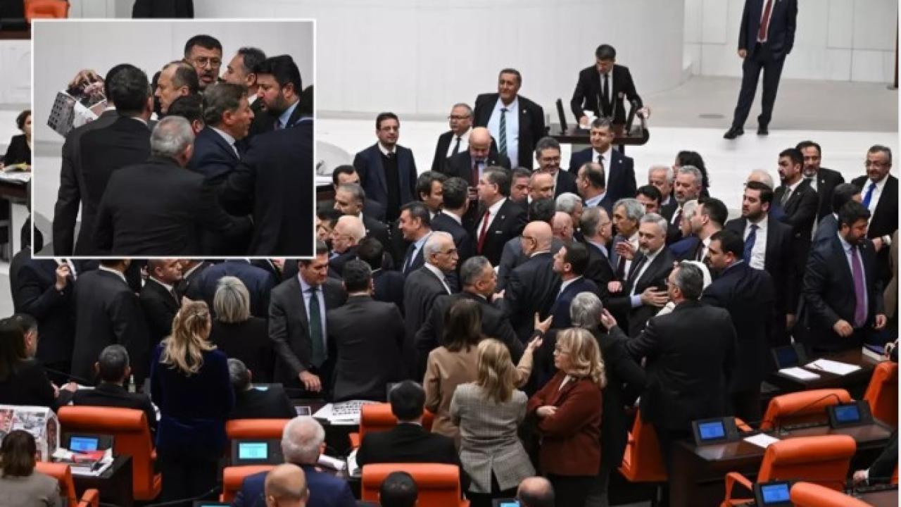 Meclis'te yumruklaşmaya varan kavga! Oturuma iki kez ara verildi