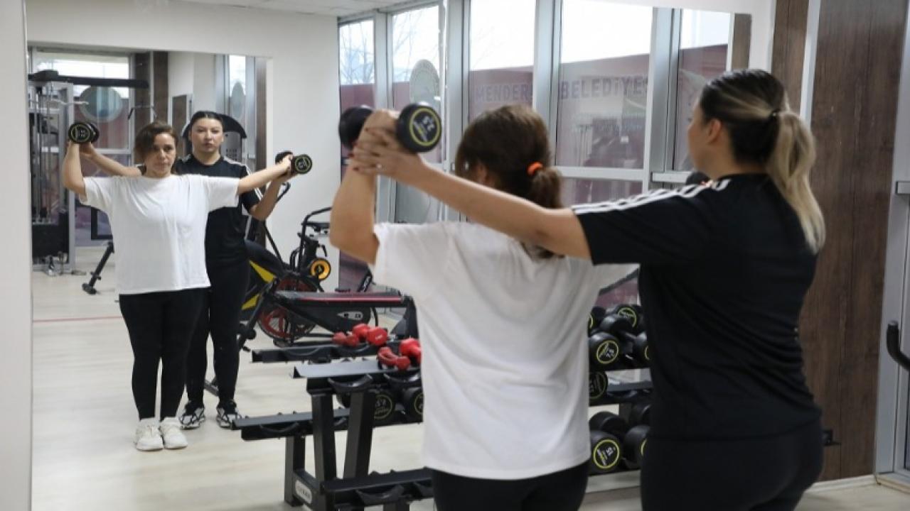 Menderes Belediyesi’nden Kadınlara Müjde; Fitness Salonu Yenilendi