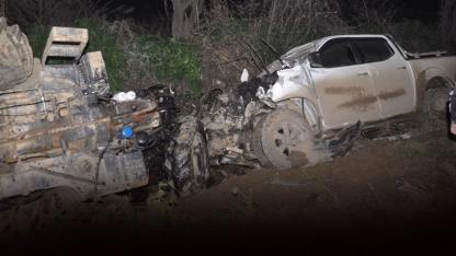 Ödemiş’te Traktör ile Pikap Çarpıştı: 2 Sürücü Yaralandı