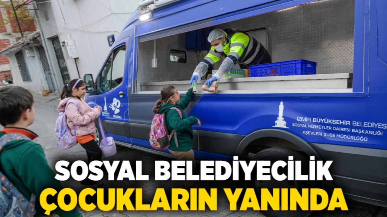 Sosyal belediyecilik çocukların yanında