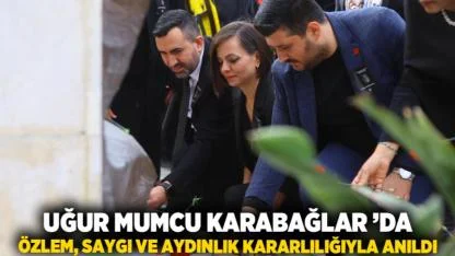 Uğur Mumcu Karabağlar ’da Özlem, Saygı ve Aydınlık Kararlılığıyla Anıldı