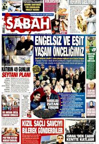 SABAH Gazete Manşeti