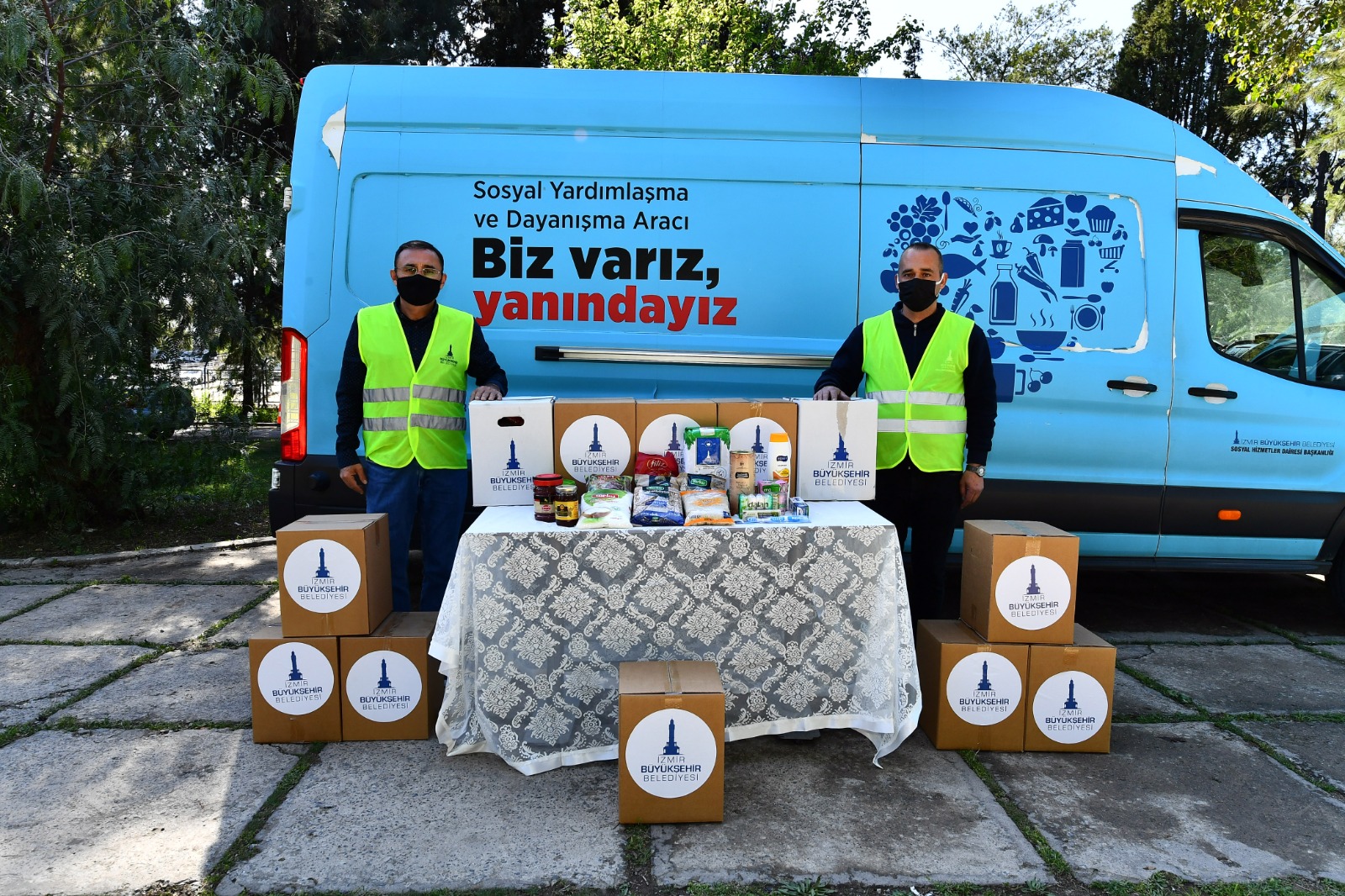 İzmir Büyükşehir Belediyesi’nden 183 milyon liralık pandemi desteği