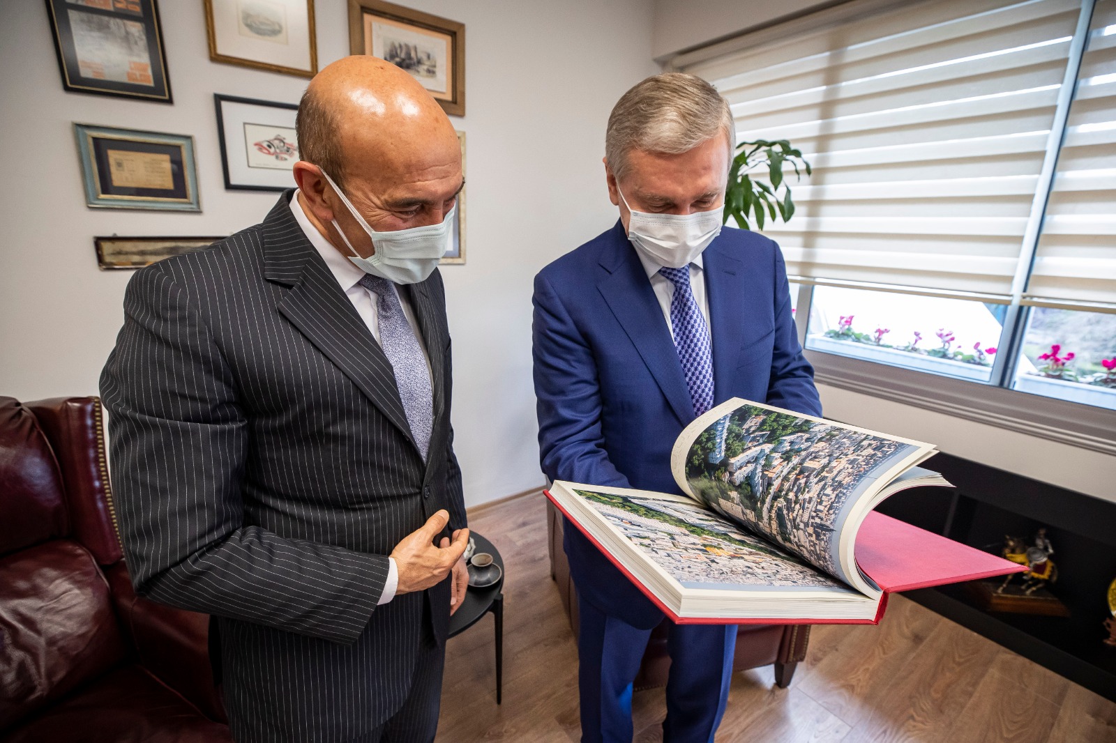 Moskova Hükümet Bakanı Cheremin'den Soyer'e ziyaret