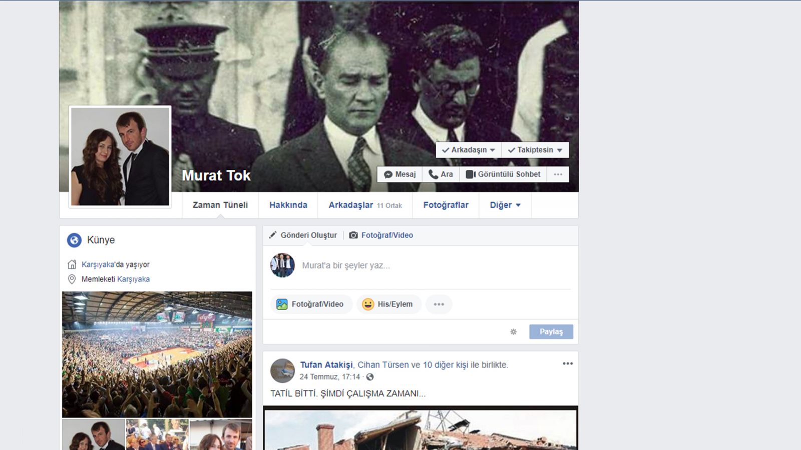 HÜSEYİN MUTLU AKPINAR'IN TROLLERİ İŞBAŞINDA