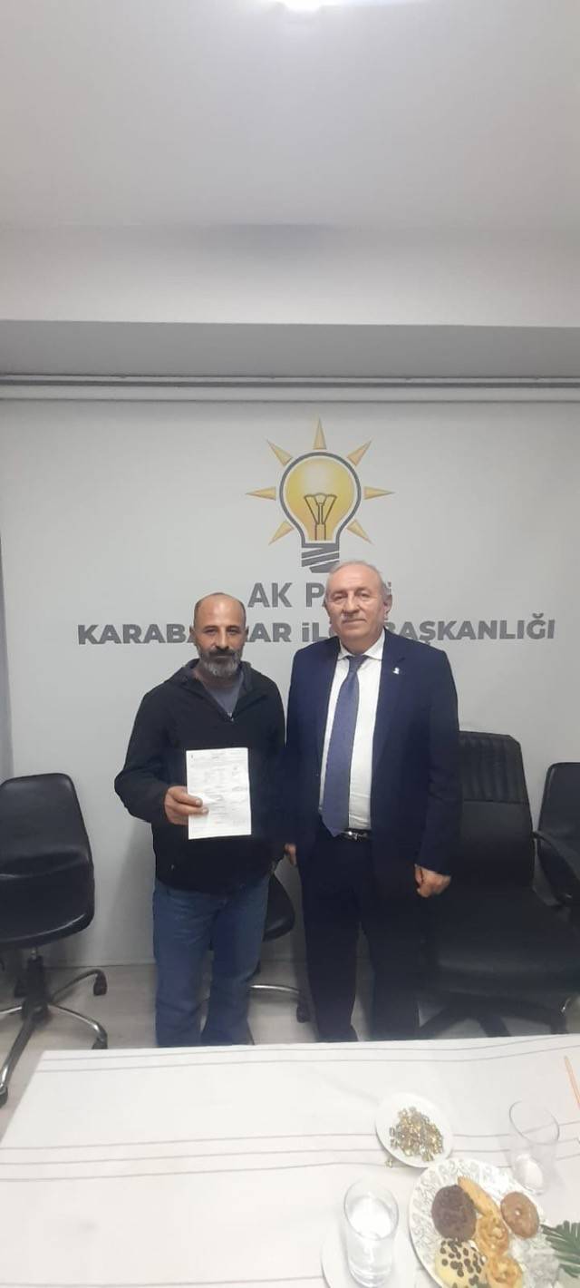 AK Parti Karabağlar’da Yeni Üyelere Rozet Töreni