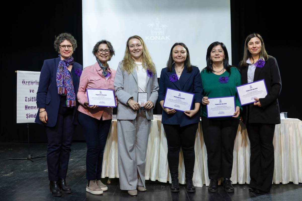 Konak’tan şiddetle mücadeleye güçlü destek