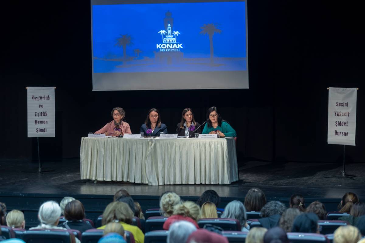 Konak’tan şiddetle mücadeleye güçlü destek