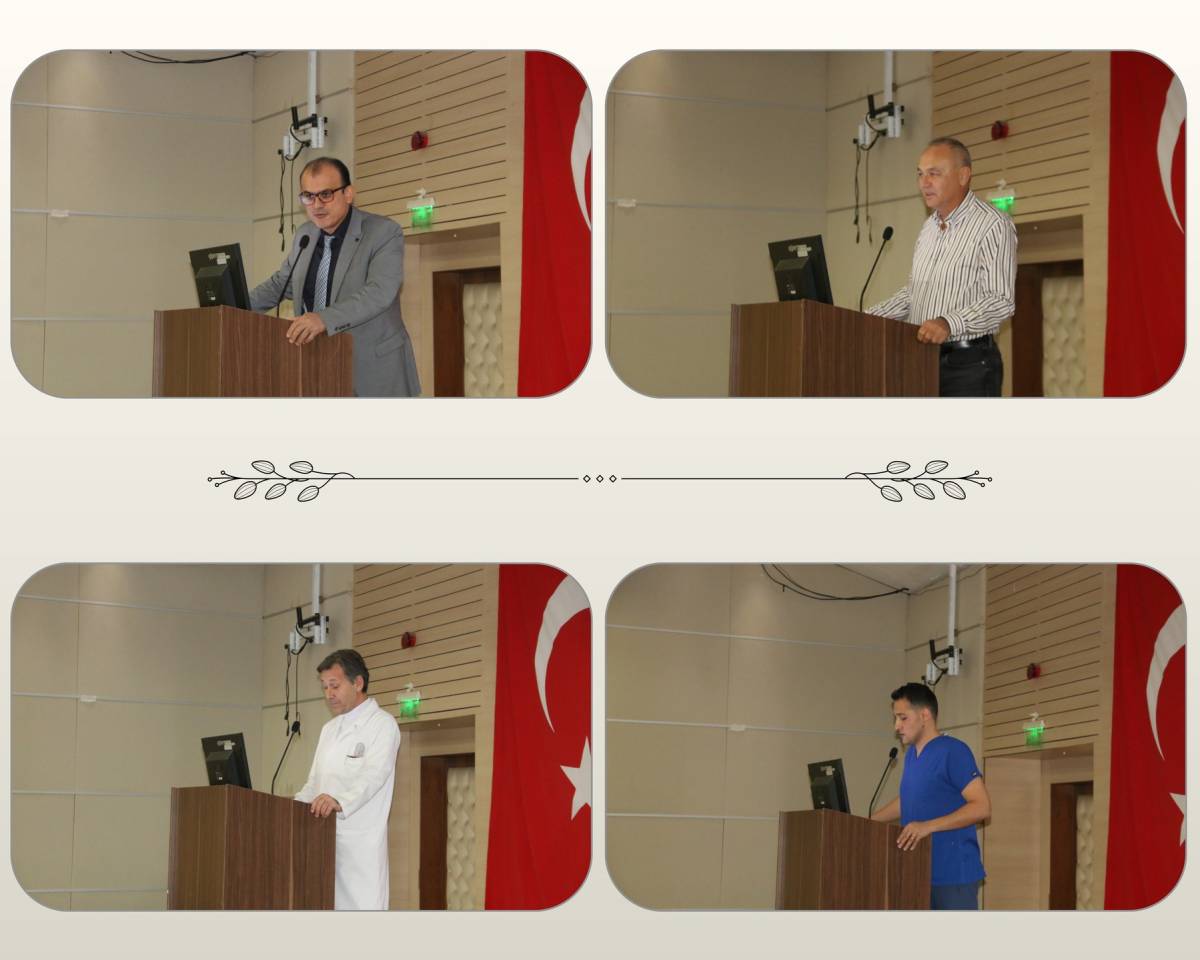 İzmir Atatürk Eğitim ve Araştırma Hastanesi’nde Op. Dr. Hüseyin Durmaz’a veda töreni