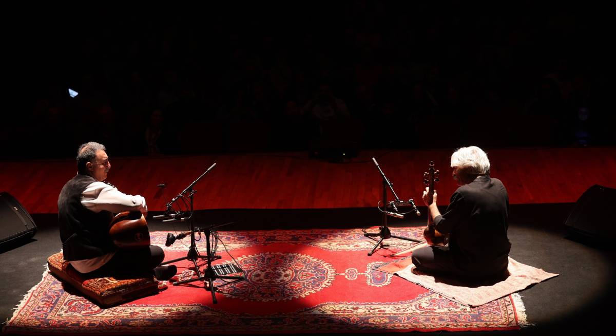 İki kültür iki usta bir sahnede