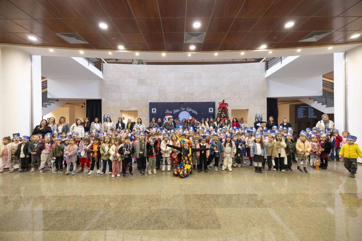 İZSU, yeni yıla miniklerle “Merhaba” dedi