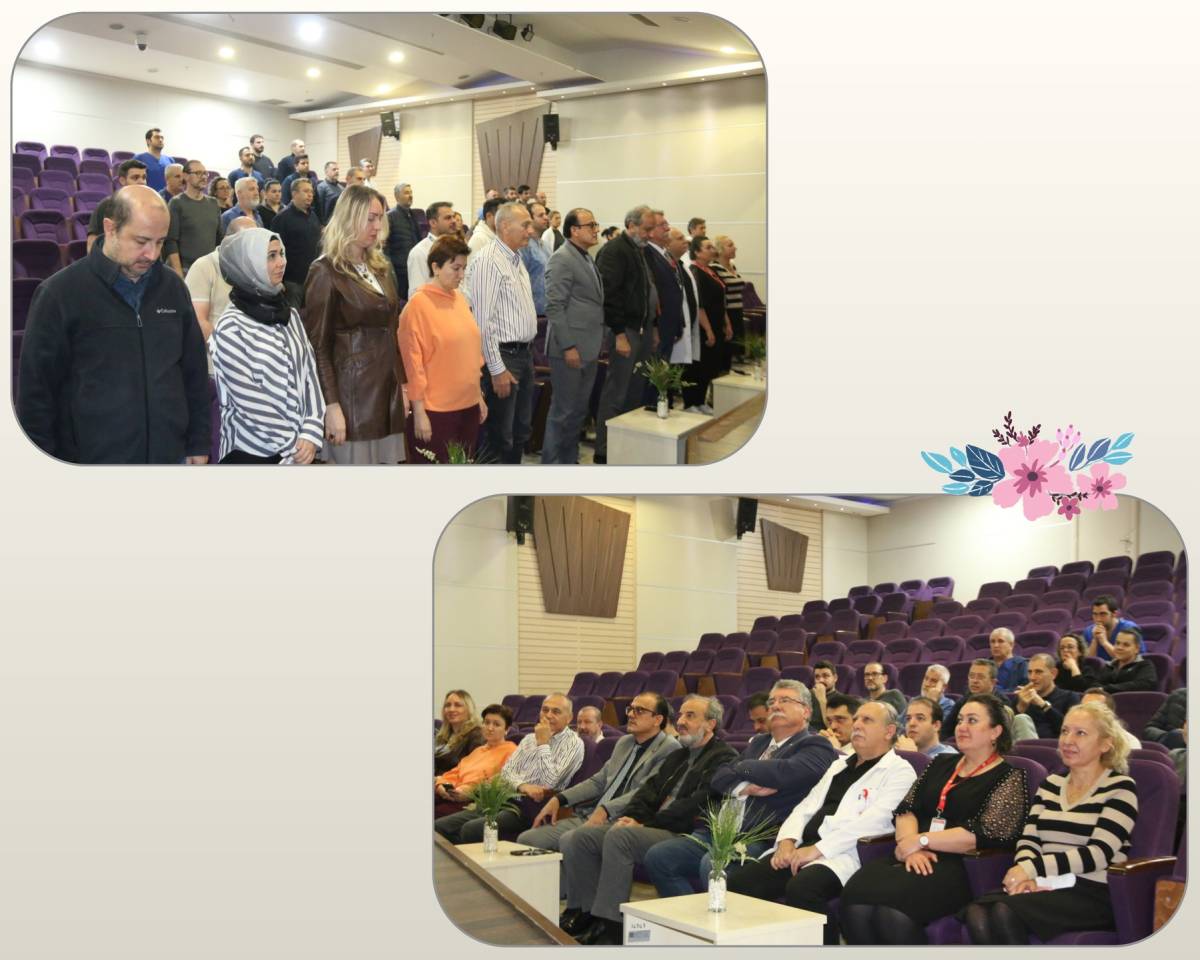 İzmir Atatürk Eğitim ve Araştırma Hastanesi’nde Op. Dr. Hüseyin Durmaz’a veda töreni