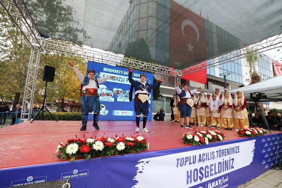 Menderes’te Tarihi An; 5 Yıldızlı Projelerin Açılışı Gerçekleşti