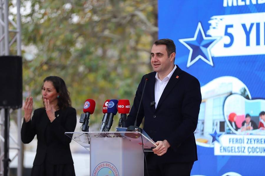 Menderes’te Tarihi An; 5 Yıldızlı Projelerin Açılışı Gerçekleşti