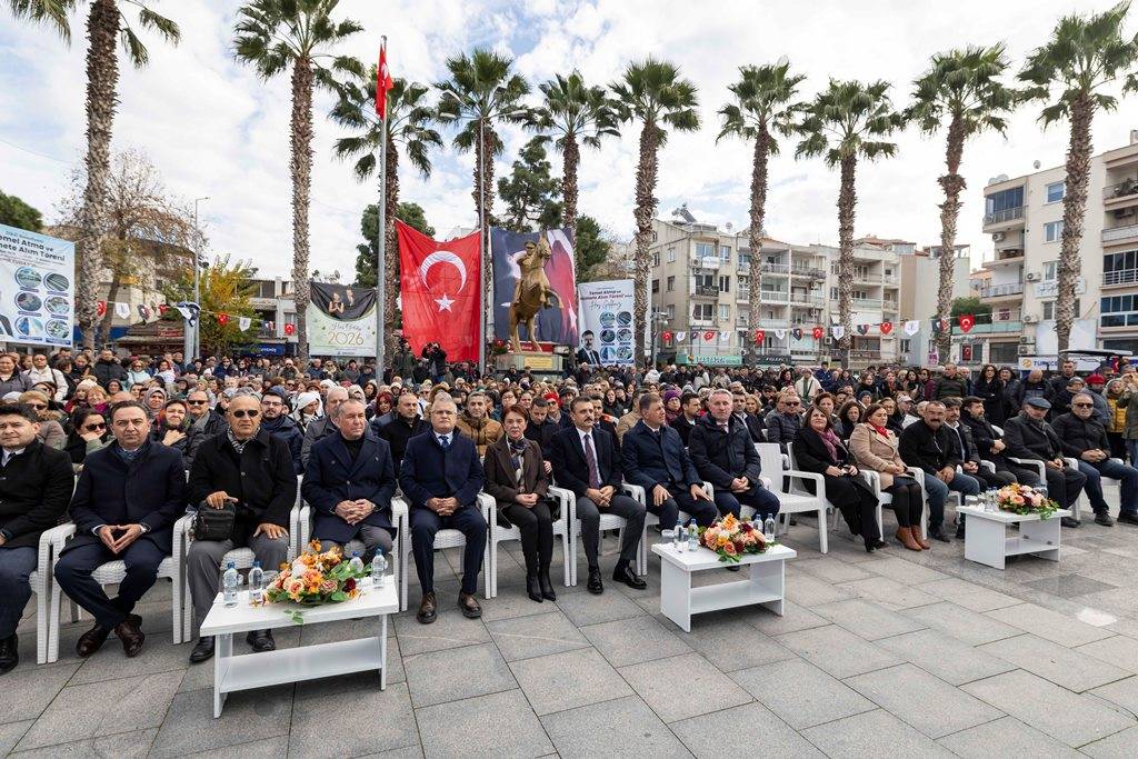 Başkan Kırgöz’den Yeni Yıl Öncesi  Temel Atma ve Hizmete Alım Töreni