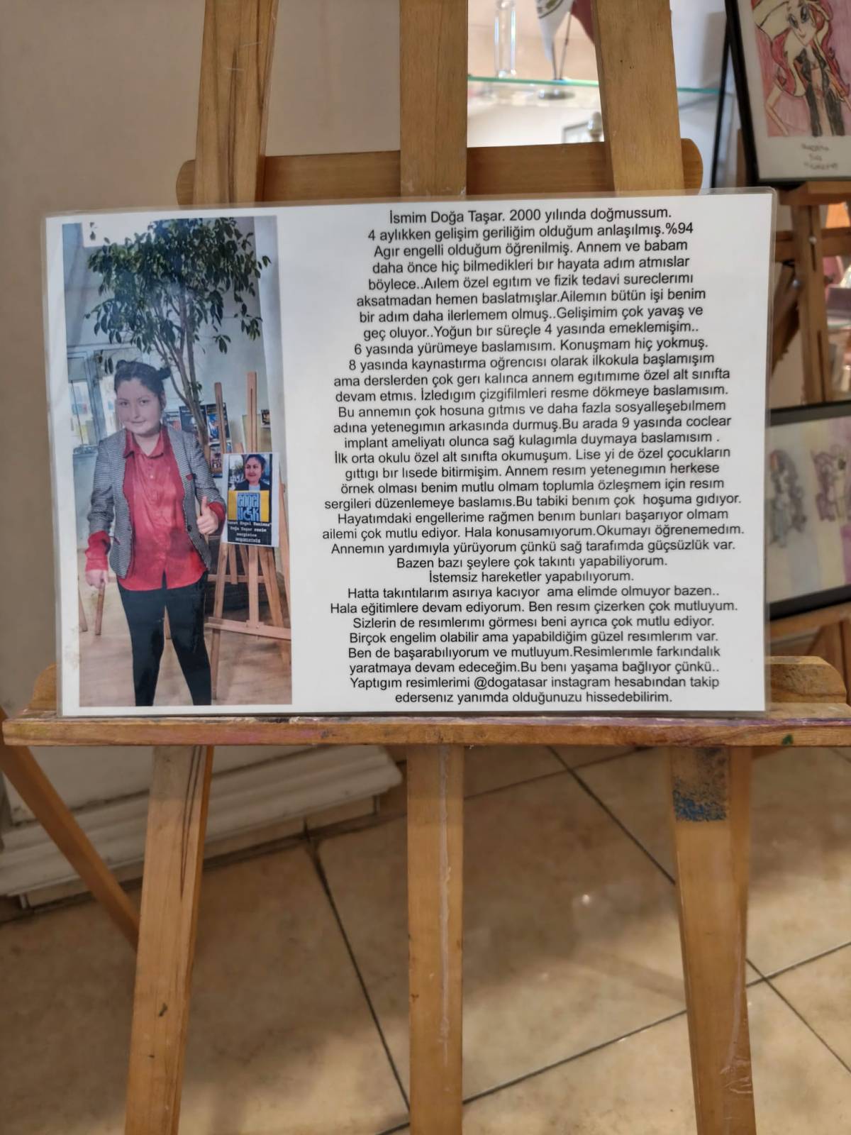 “Sanat Engel Tanımaz” Projesi ile Yoluna Devam Eden Doğa Tasar, 12. Kişisel Sergisini Açtı