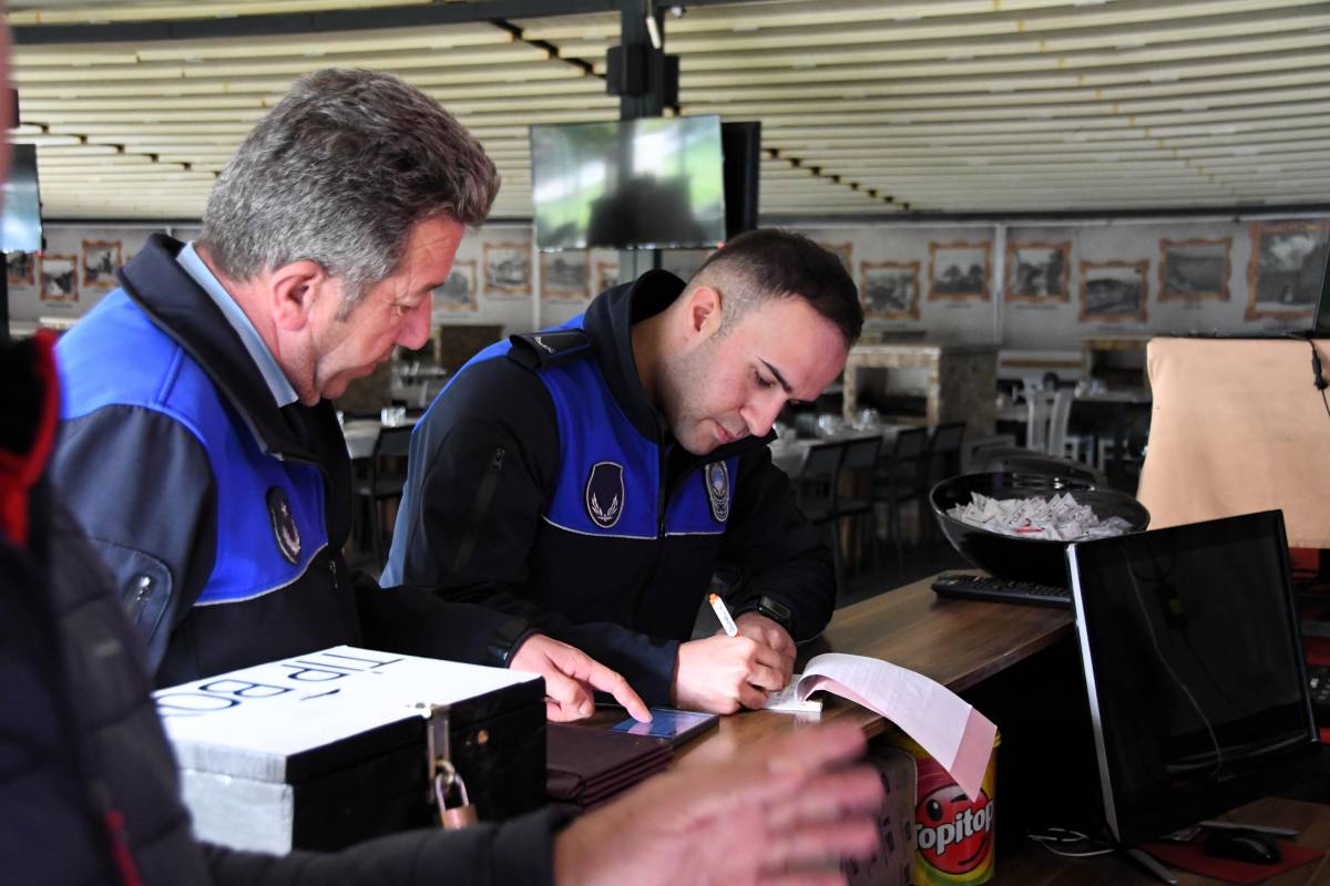 Narlıdere’de Eğlence Mekânlarına Yılbaşı Denetimi